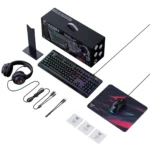 ست گیمینگ ماوس، کیبورد، هدست و موس‌پد اونیکوما مدل TZ5006 - Image 6